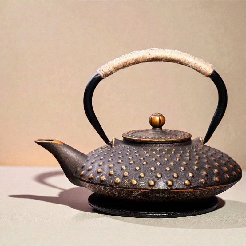 Théière en fonte - Or Sacré du Temple