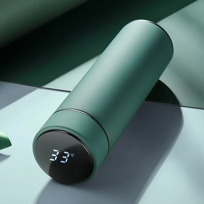 Bouteille isotherme intelligente avec affichage de température