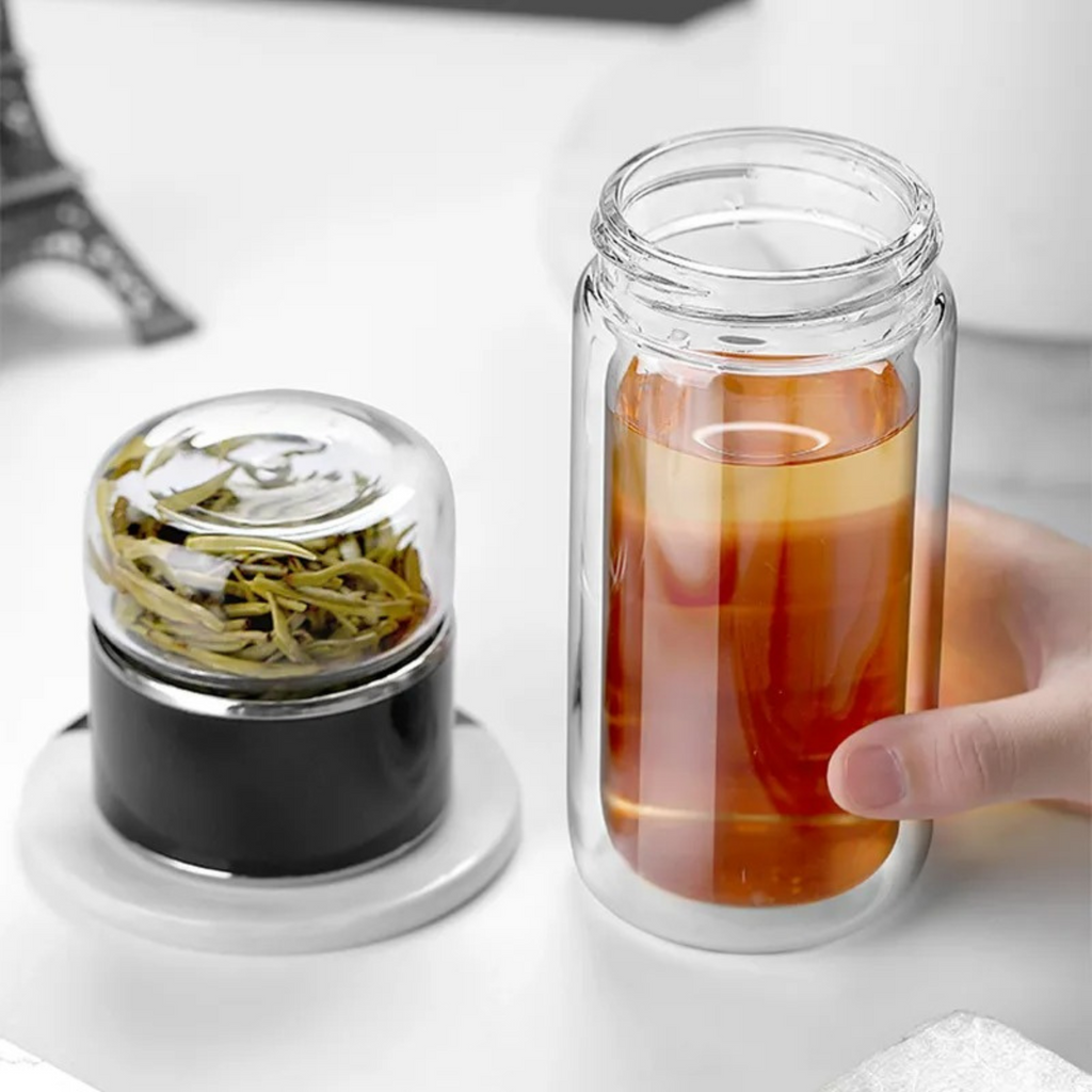Gourde à thé | Verre infuseur portable