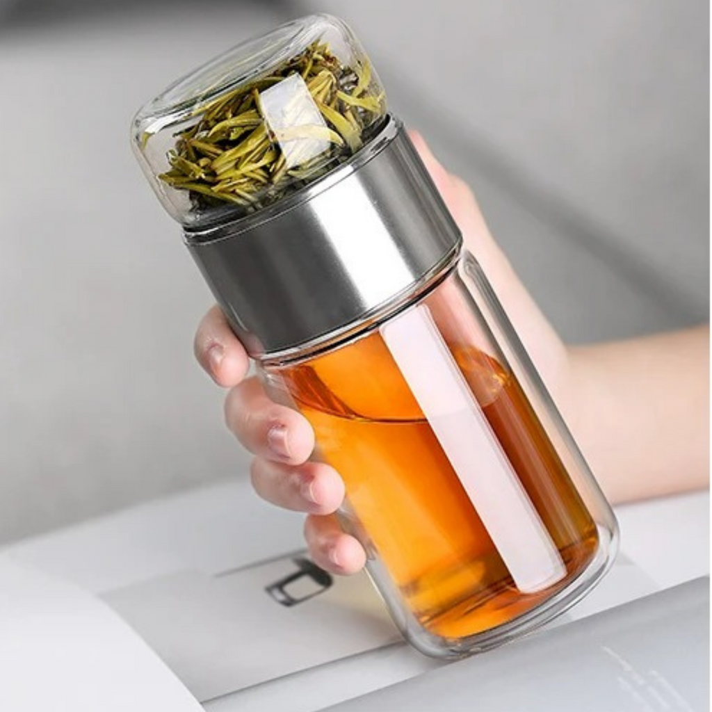 Gourde à thé | Verre infuseur portable