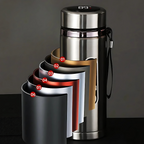 Gourde à thé isotherme – Argent Polaire