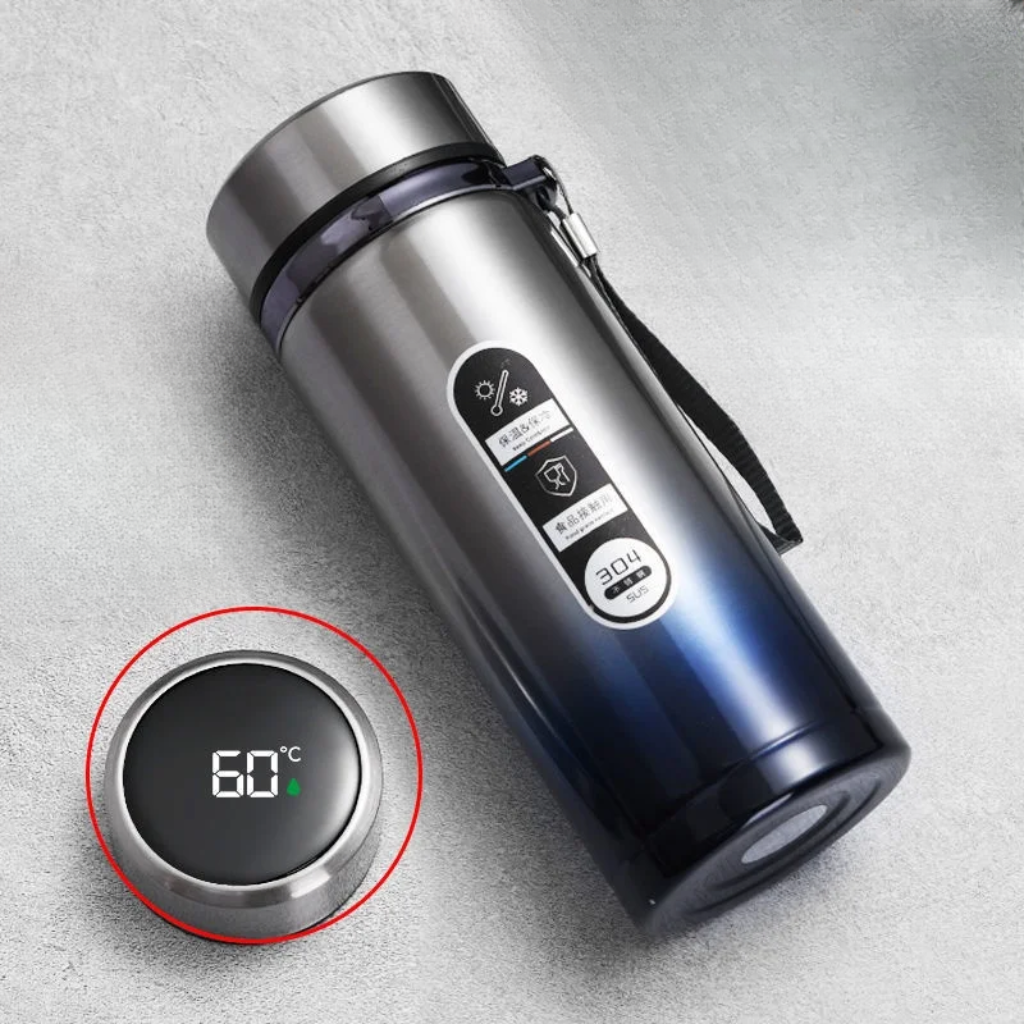 Gourde à thé isotherme – Argent Polaire