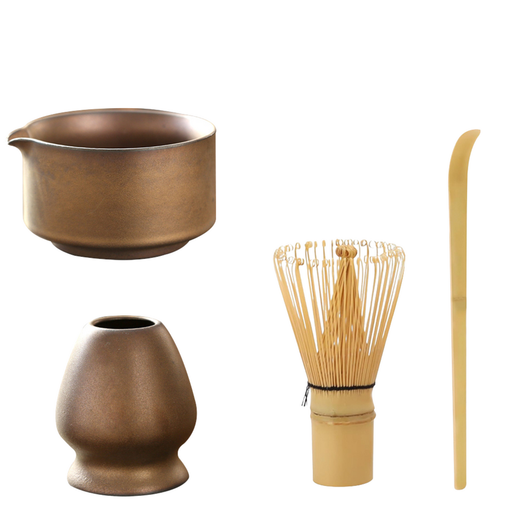 Service complet à thé matcha | Tradition japonaise