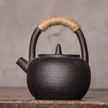 Théière Japonaise en Céramique Noire – Bouilloire Artisanale