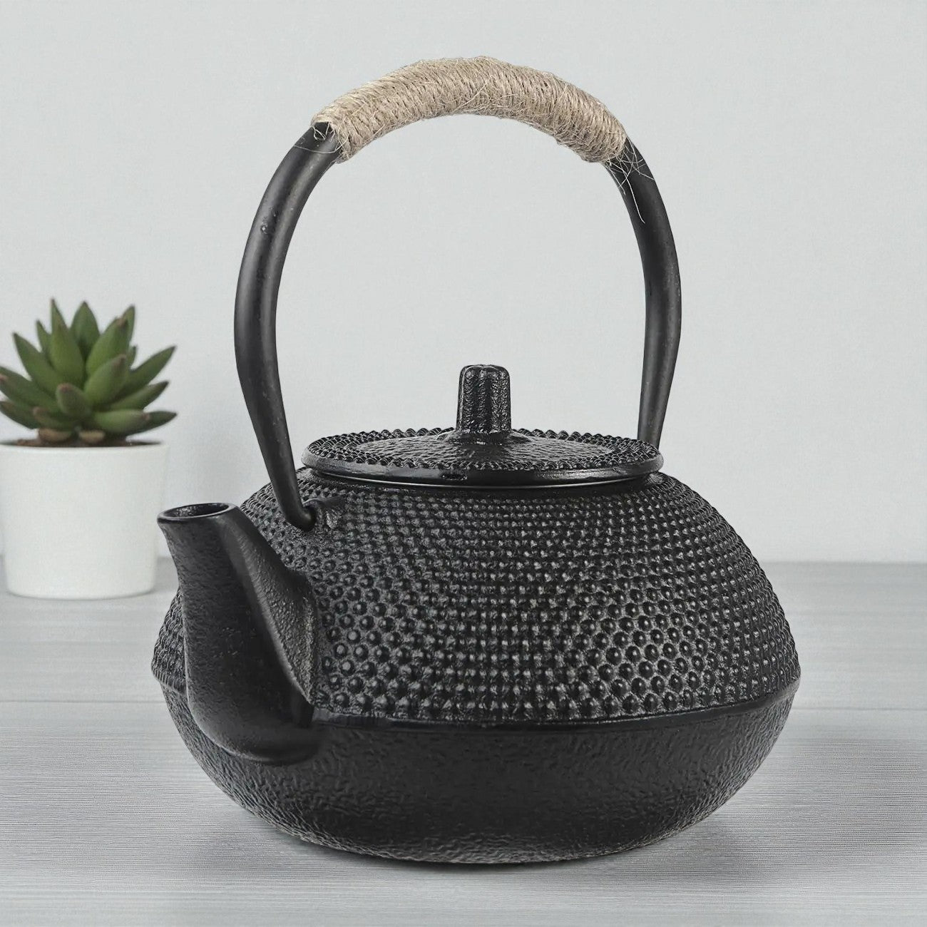 Théière Japonaise en Fonte 650 ml – Bouilloire Artisanale Grande Capacité
