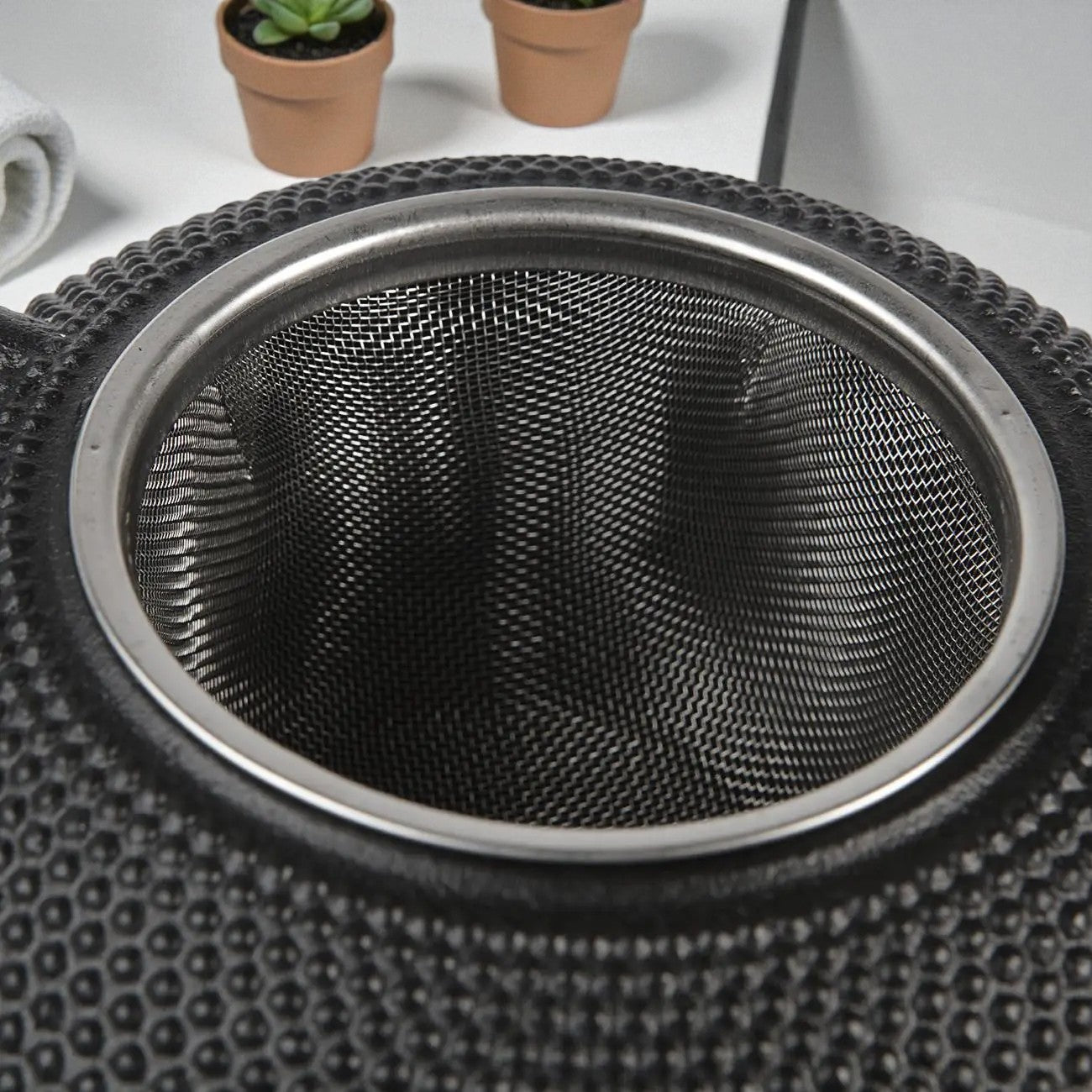 Théière Japonaise en Fonte 650 ml – Bouilloire Artisanale Grande Capacité