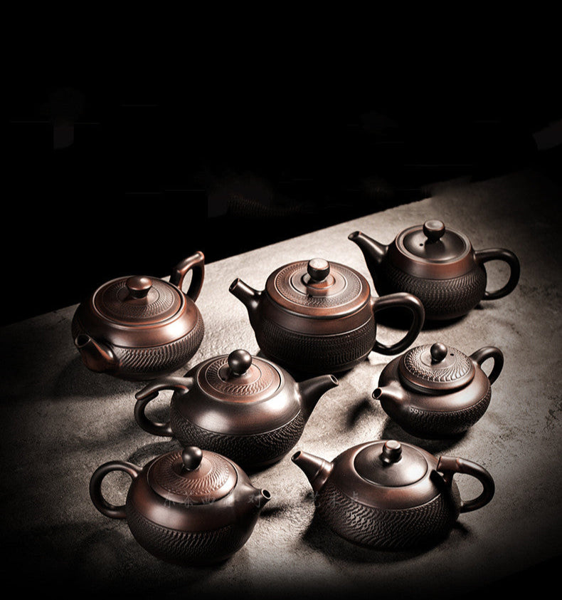 Théière chinoise | Jianshui Tradition (Pavés martelés)