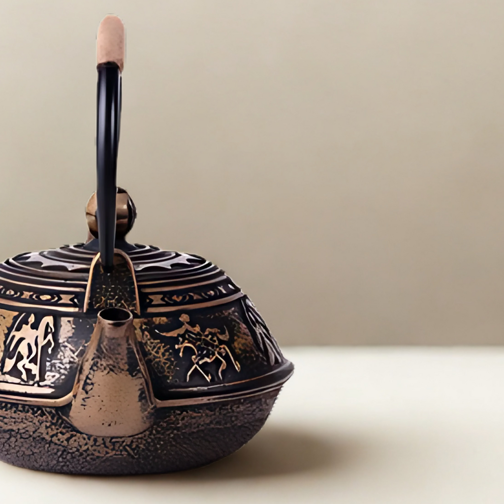Théière en fonte | Bronze Ancien