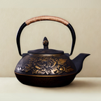 Théière en fonte | Pivoine d’Or