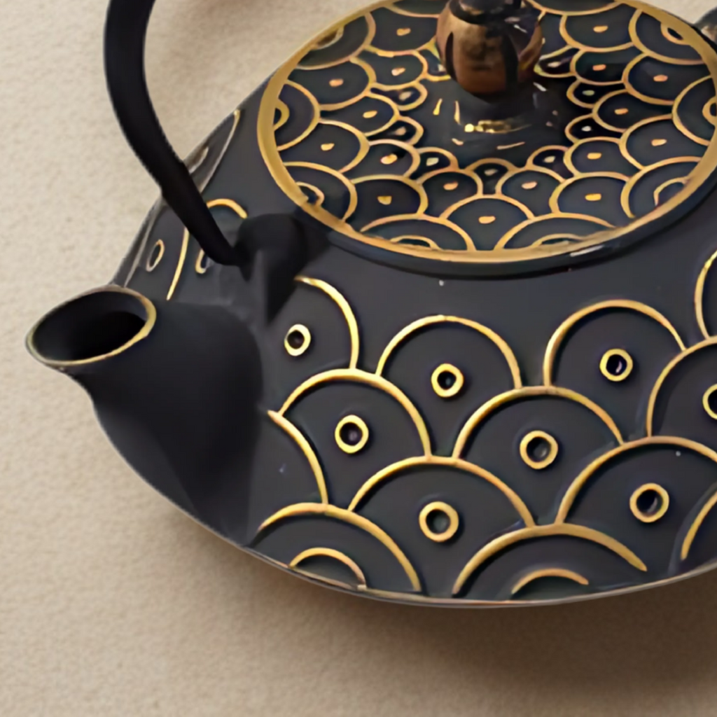 Théière en fonte | Soleil Doré