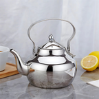 Théière en inox | Argentée