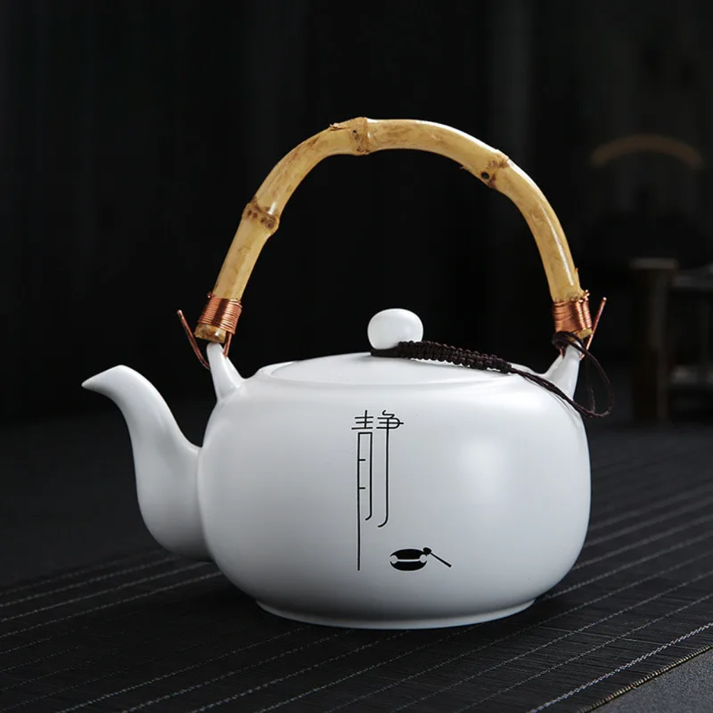 Théière japonaise | Poignée Bambou II